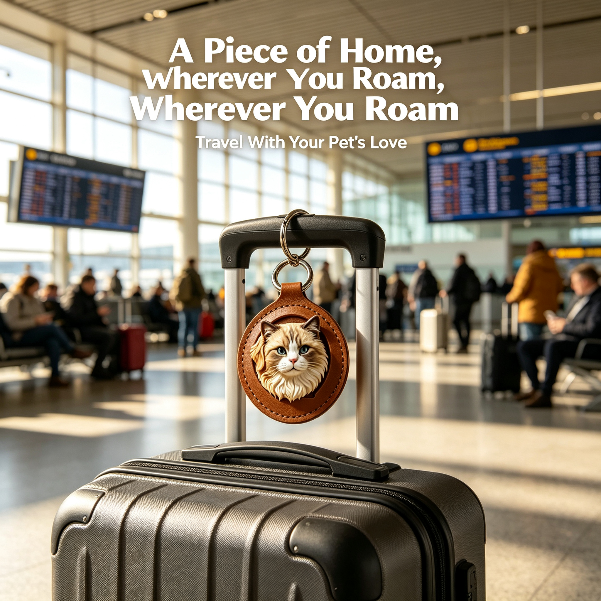 A Piece of Home Wherever You Roam: Travel With Your Pet’s Love on Your Keychain